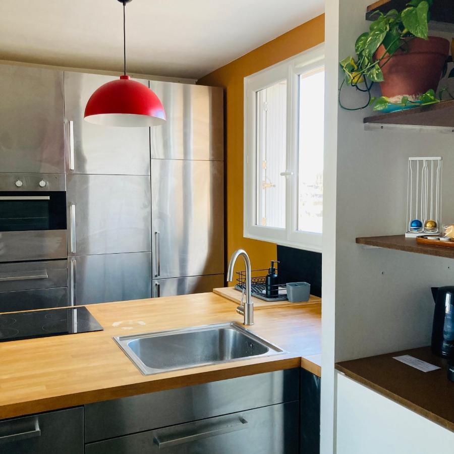 Rennes Appartement Design 50'S Ngoại thất bức ảnh